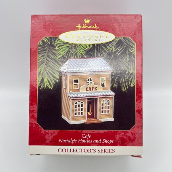 Hallmark Keepsake CAFE Ornament #14 Collectors Series 1997 New In Box - Picture 2 of 9